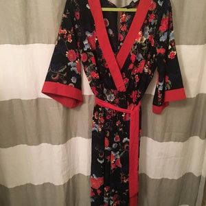 Plus Size Floral Print Jumper